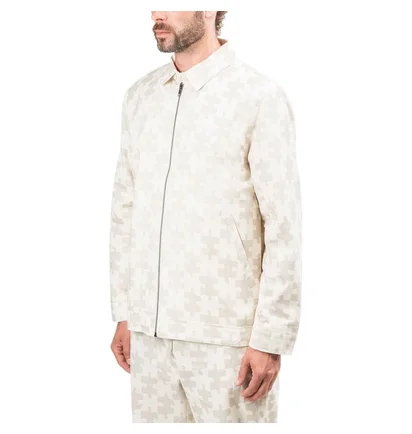 Dime Puzzle Twill Jacket (Beige)