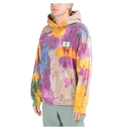 Brain Dead Shout PVC Hooded Sweatshirt (Multi)