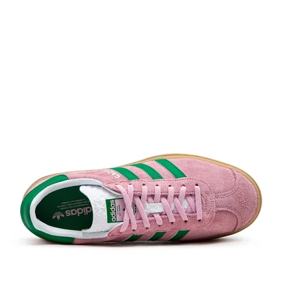 adidas WMNS Gazelle Bold (Rosa / Grün / Gum)