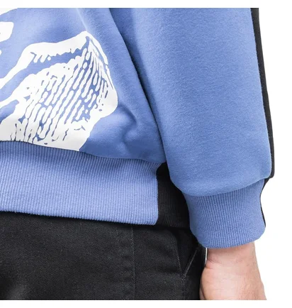 Pleasures Experience Blocked Crewneck (Schwarz / Blau)