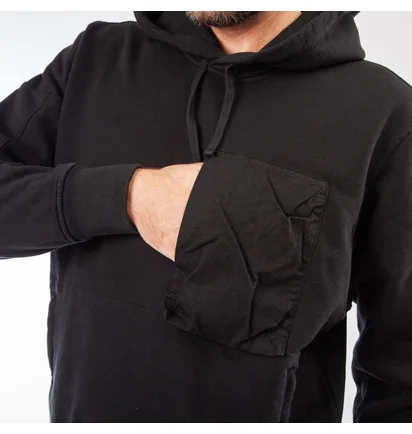Stone Island Shadow Project Hooded Sweatshirt (Schwarz)