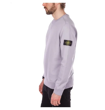 Stone Island Sweat Shirt Crewneck (Lavendel)