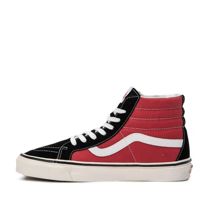 Vans SK8-Hi 38 DX Anaheim Factory (OG Schwarz / Rot)
