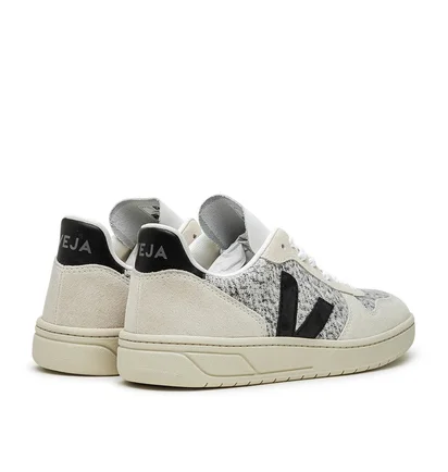 VEJA Pack Man V-10 Flannel Snow Black (Weiß / Schwarz)