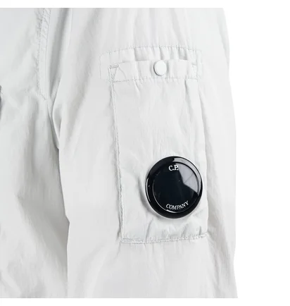 C.P. Company Chrome-R Full Zip Overshirt (Grau)