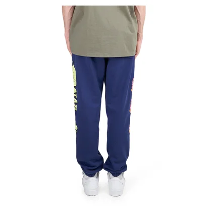 Brain Dead Worm Hole Sweatpant (Navy)
