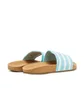 adidas Adilette W Cork (Hellblau / Weiß)
