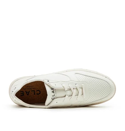 Clae Malone Off White Vegan Chips (Weiss)
