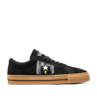 Converse x Peanuts One Star (Schwarz / Gum)