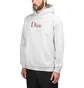 Dime Classic Logo Hoodie (Grau / Rot)