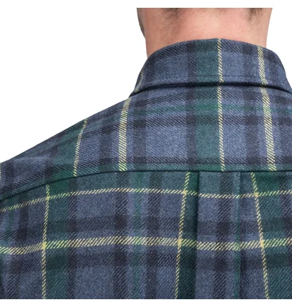 Aimé Leon Dore x Woolrich Flannel Button Down Shirt (Navy)