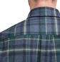 Aimé Leon Dore x Woolrich Flannel Button Down Shirt (Navy)