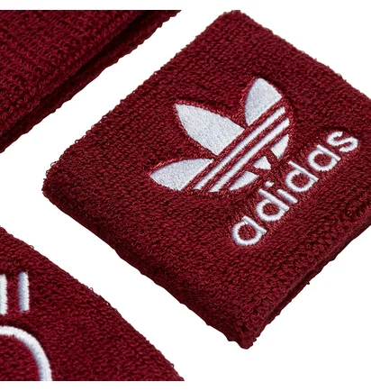 adidas x Human Made H/W Bands (Burgundy / Weiß)