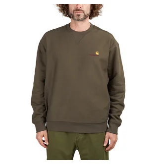 Carhartt WIP American Script Sweatshirt (Grün)