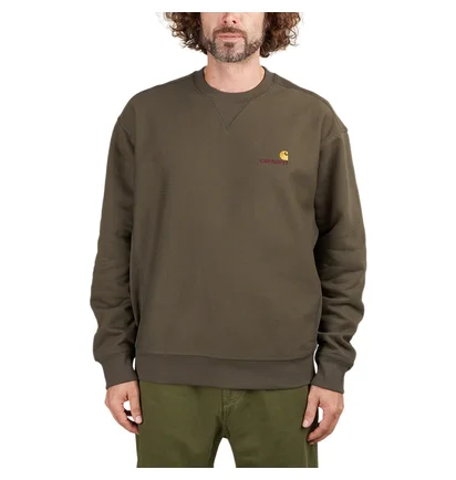 Carhartt WIP American Script Sweatshirt (Grün)