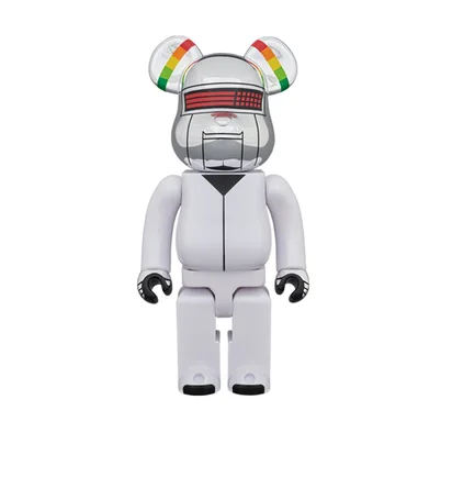 Medicom 400% Daftpunk Be@rbrick Toy (Black / Gold)