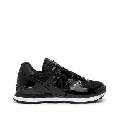 New Balance WL574 TA2 Glossy Pack (Schwarz)