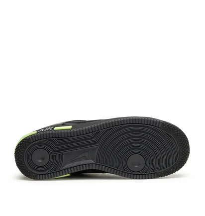 Nike Air Force 1 React (Schwarz / Neon Grün)