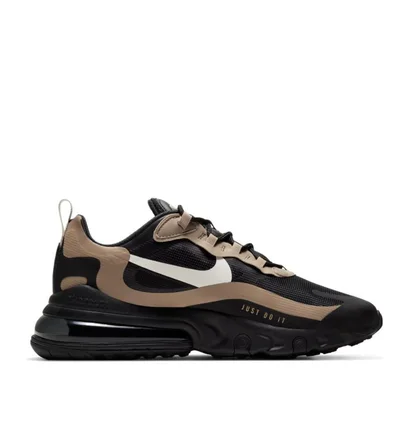 Nike Air Max 270 React (Schwarz / Braun)