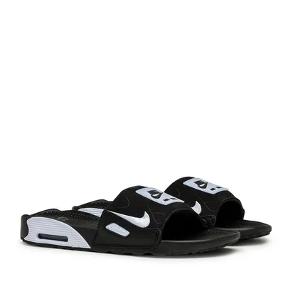 Nike Air Max 90 Slide (Schwarz / Weiß)