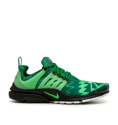 Nike Air Presto 'Naija' (Grün / Schwarz)