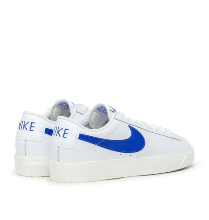 Nike Blazer Low Leather (Weiß / Blau)