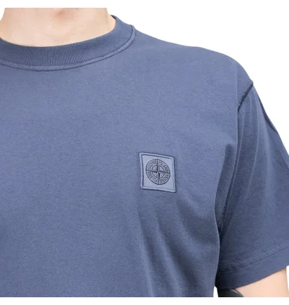Stone Island Fissato Treatment T-Shirt (Navy)