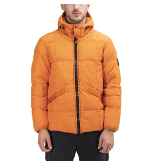 Stone Island Real Down Jacket (Orange)