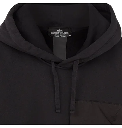 Stone Island Shadow Project Hooded Sweatshirt (Schwarz)