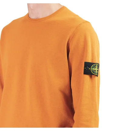 Stone Island Sweat Shirt (Orange)