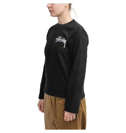 Stüssy WMNS Terra Polar Fleece Longsleeve (Schwarz)