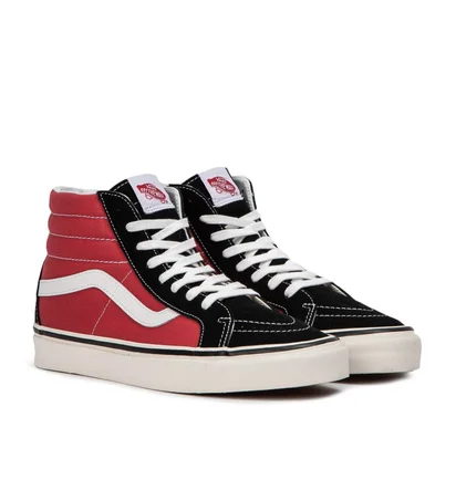 Vans SK8-Hi 38 DX Anaheim Factory (OG Schwarz / Rot)