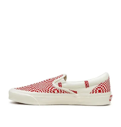 Vans Vault UA OG Classic Slip-On LX (Weiß / Rot)