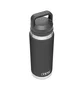 Yeti Rambler 26oz (769ml) Flasche mit Chug Cap (Schwarz)
