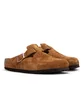 Birkenstock Boston Soft Footbed Suede Leather (Braun)