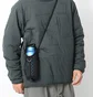 Snow Peak Double Face Mesh Bottle Carrier (Schwarz)