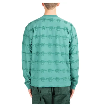 Brain Dead Running Head Longsleeve (Grün)
