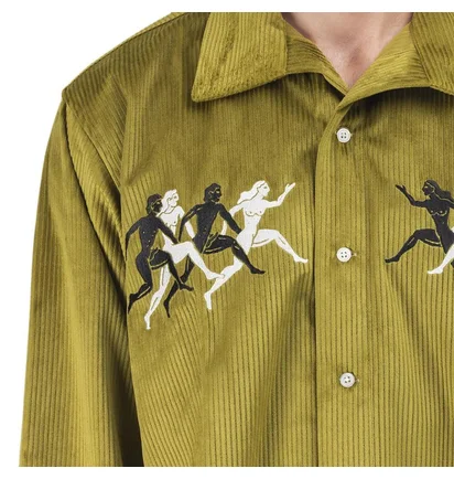 Carne Bollente Double Penelope Shirt (Olive)