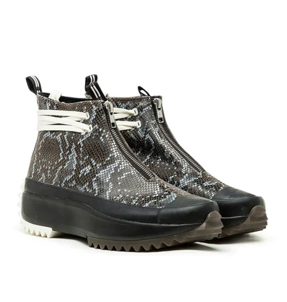 Converse Run Star Hike Snake Zip (Schwarz / Braun / Blau)