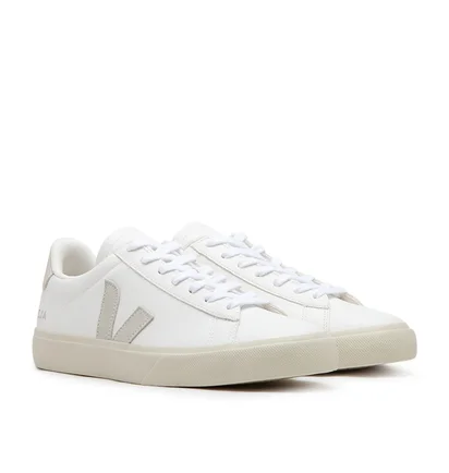 Veja Campo Chromefree Leather (Weiß / Beige)