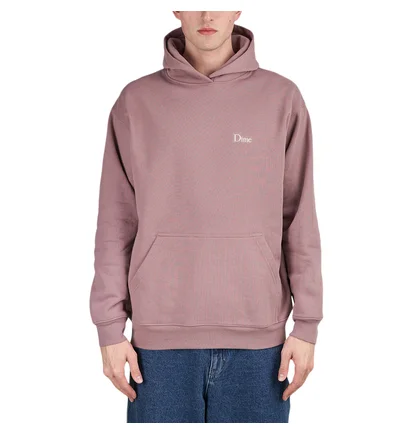Dime Classic Small Logo Hoodie (Rosa)