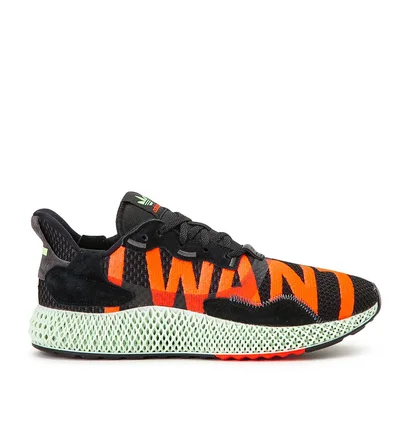 adidas ZX 4000 4D 'I Want I Can' (Schwarz / Gelb / Orange)