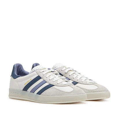 adidas Gazelle Indoor (Weiß / Blau)