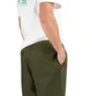 Metalwood Contrast Stitch Elastic Waist Short (Grün)
