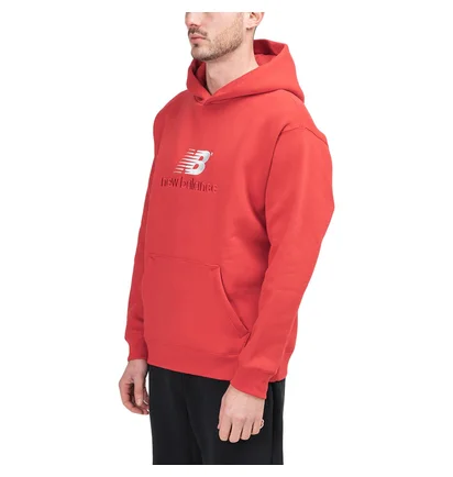 New Balance MT93519 Athletics Premium Archive Hoodie (Rot)