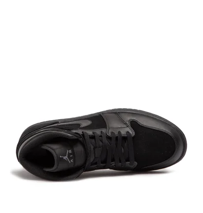 Nike Air Jordan 1 MID (Schwarz / Grau)