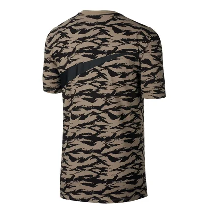 Nike Sportswear T-Shirt (Khaki / Schwarz)