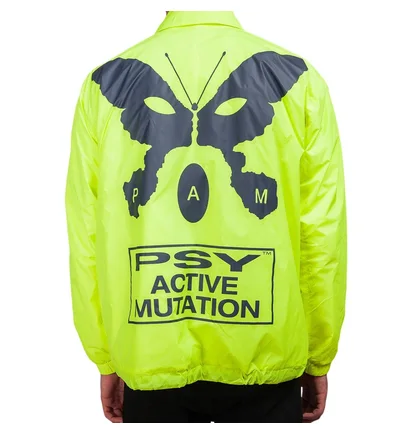 P.A.M. Alien Morphosis Coach Jacket (Neongelb)
