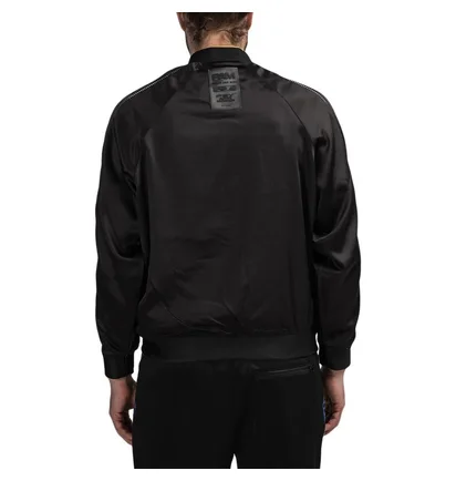 P.A.M. Team Work Reversible Satin Jacket (Schwarz / Grau)