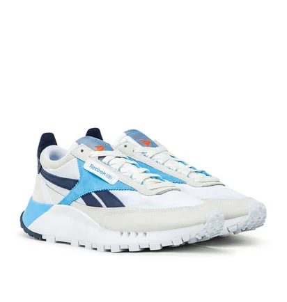 Reebok Classic Leather Legacy (Weiß / Türkis / Navy)